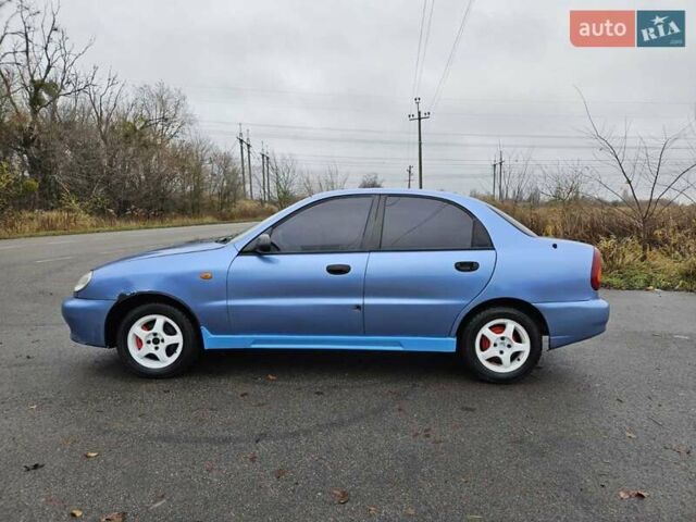 Синій Деу Ланос, об'ємом двигуна 1.6 л та пробігом 371 тис. км за 1800 $, фото 4 на Automoto.ua