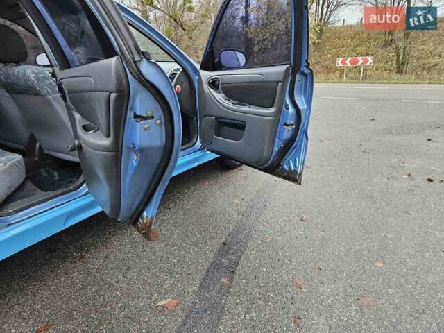 Синій Деу Ланос, об'ємом двигуна 1.6 л та пробігом 371 тис. км за 1800 $, фото 23 на Automoto.ua