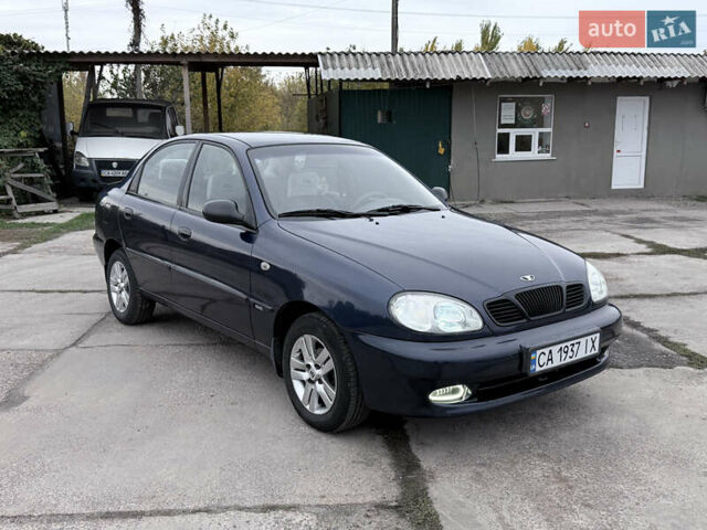 Синий Дэу Ланос, объемом двигателя 1.5 л и пробегом 180 тыс. км за 2850 $, фото 2 на Automoto.ua