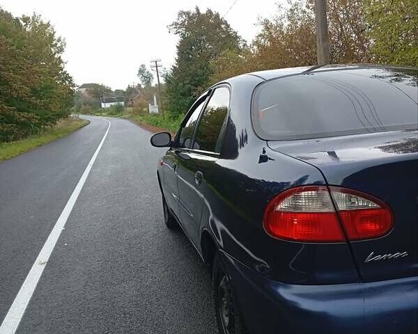 Синий Дэу Ланос, объемом двигателя 1.5 л и пробегом 400 тыс. км за 1550 $, фото 14 на Automoto.ua