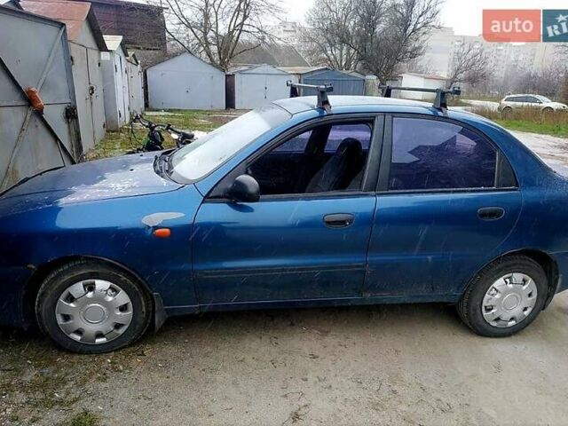 Синій Деу Ланос, об'ємом двигуна 1.5 л та пробігом 75 тис. км за 1200 $, фото 1 на Automoto.ua
