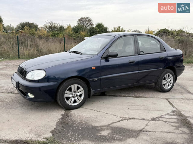 Синий Дэу Ланос, объемом двигателя 1.5 л и пробегом 180 тыс. км за 2850 $, фото 8 на Automoto.ua