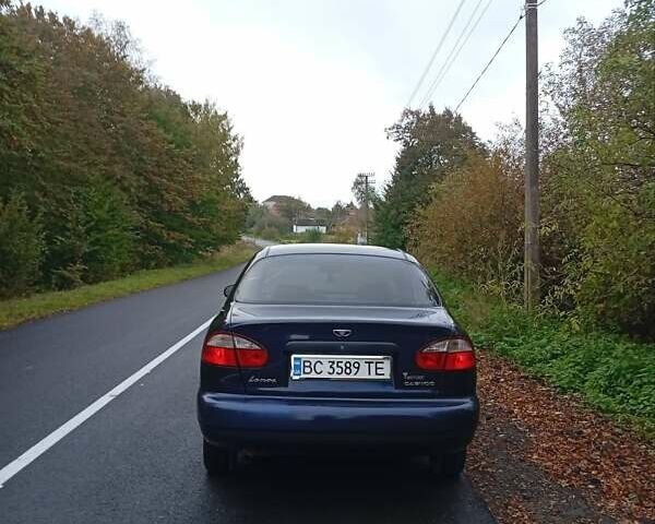 Синий Дэу Ланос, объемом двигателя 1.5 л и пробегом 400 тыс. км за 1550 $, фото 21 на Automoto.ua