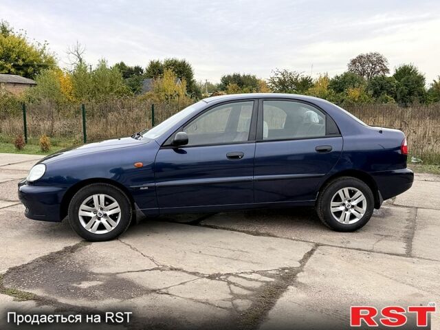 Дэу Ланос 2002 в Золотоноше на Automoto.ua Синий Дэу Ланос, объемом двигателя 1.5 л и пробегом 180 тыс. км за 2850 $, фото 5 на Automoto.ua