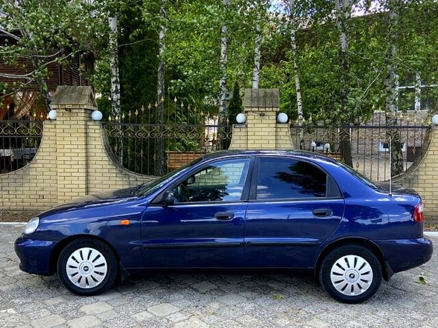 Синий Дэу Ланос, объемом двигателя 1.6 л и пробегом 256 тыс. км за 2300 $, фото 9 на Automoto.ua