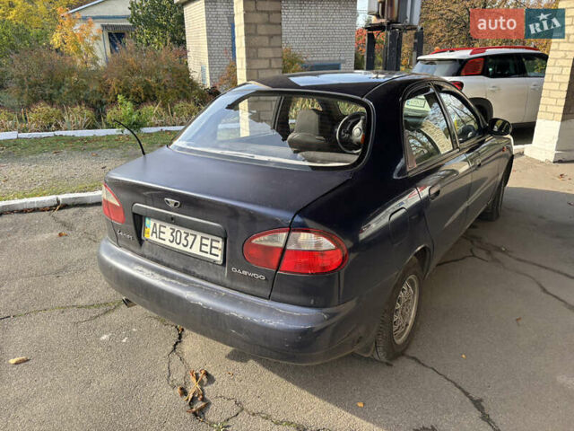 Деу Ланос 2002 у Дніпро (Дніпропетровську) на Automoto.ua Синій Деу Ланос, об'ємом двигуна 1.5 л та пробігом 200 тис. км за 1800 $, фото 5 на Automoto.ua