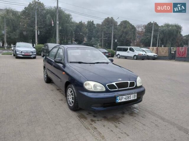 Синий Дэу Ланос, объемом двигателя 1.5 л и пробегом 238 тыс. км за 2050 $, фото 4 на Automoto.ua