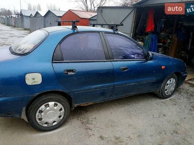 Синій Деу Ланос, об'ємом двигуна 1.5 л та пробігом 75 тис. км за 1200 $, фото 3 на Automoto.ua