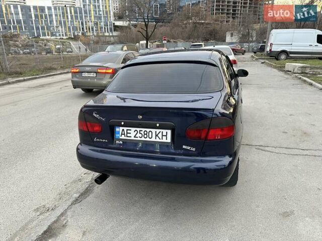 Синий Дэу Ланос, объемом двигателя 1.5 л и пробегом 325 тыс. км за 2700 $, фото 3 на Automoto.ua