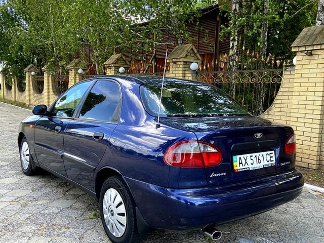 Синий Дэу Ланос, объемом двигателя 1.6 л и пробегом 256 тыс. км за 2300 $, фото 6 на Automoto.ua