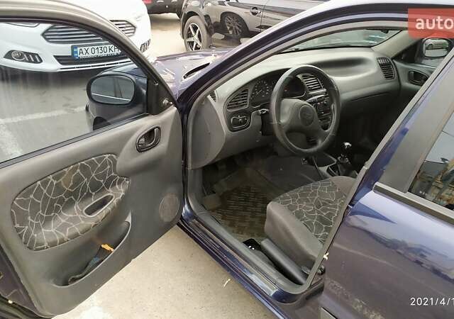 Синій Деу Ланос, об'ємом двигуна 1.5 л та пробігом 250 тис. км за 3500 $, фото 1 на Automoto.ua