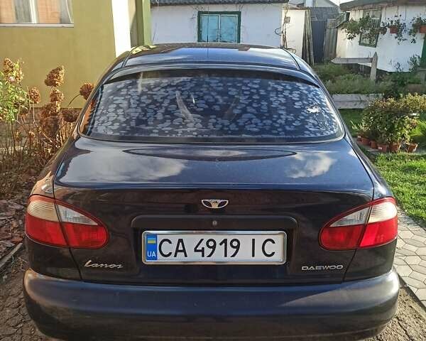 Синий Дэу Ланос, объемом двигателя 1.5 л и пробегом 152 тыс. км за 3000 $, фото 11 на Automoto.ua