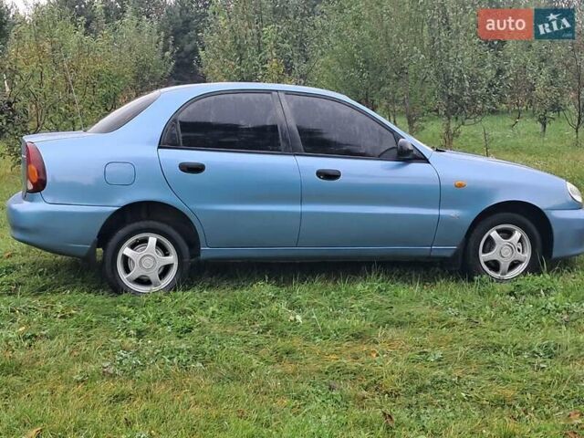 Синий Дэу Ланос, объемом двигателя 1.6 л и пробегом 175 тыс. км за 2350 $, фото 17 на Automoto.ua