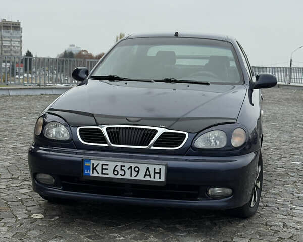 Синий Дэу Ланос, объемом двигателя 1.5 л и пробегом 180 тыс. км за 2500 $, фото 2 на Automoto.ua