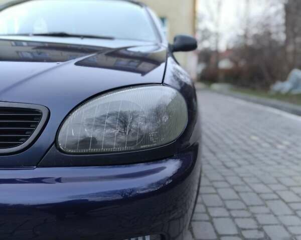 Синий Дэу Ланос, объемом двигателя 1.5 л и пробегом 300 тыс. км за 2700 $, фото 11 на Automoto.ua