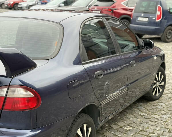 Синий Дэу Ланос, объемом двигателя 1.5 л и пробегом 180 тыс. км за 2500 $, фото 27 на Automoto.ua