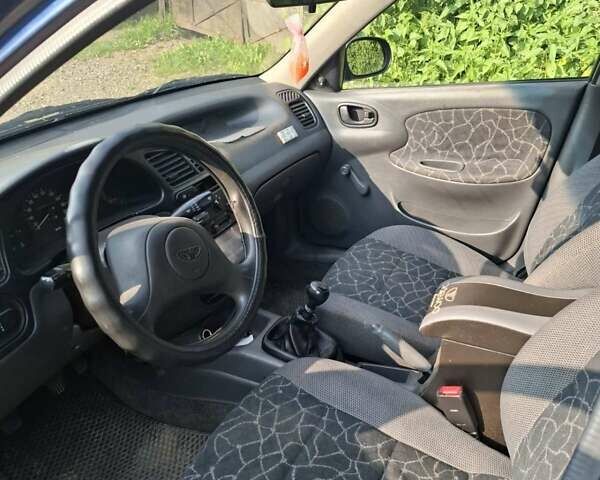 Синий Дэу Ланос, объемом двигателя 1.5 л и пробегом 183 тыс. км за 2500 $, фото 12 на Automoto.ua