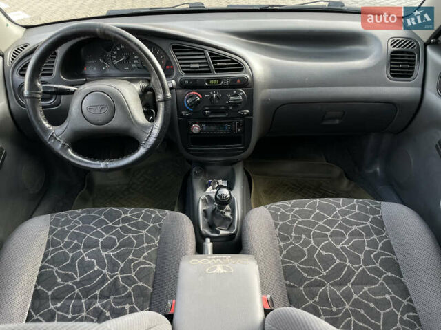 Синий Дэу Ланос, объемом двигателя 1.5 л и пробегом 185 тыс. км за 2999 $, фото 9 на Automoto.ua