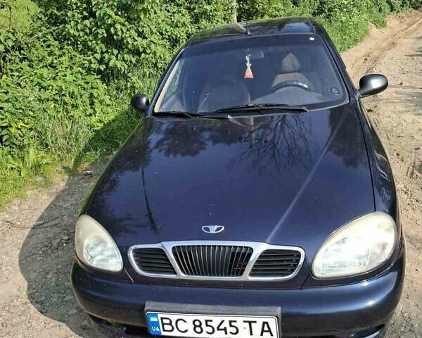 Синий Дэу Ланос, объемом двигателя 1.5 л и пробегом 183 тыс. км за 2500 $, фото 6 на Automoto.ua
