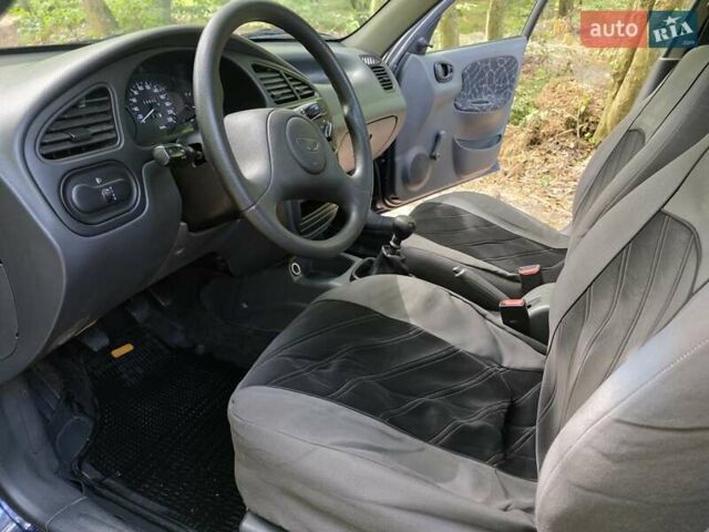 Синій Деу Ланос, об'ємом двигуна 1.5 л та пробігом 109 тис. км за 2400 $, фото 7 на Automoto.ua