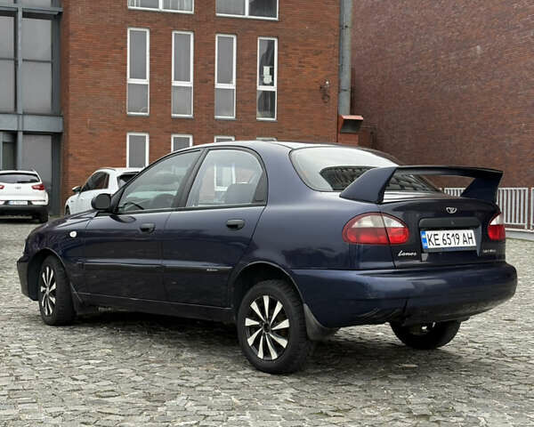 Синий Дэу Ланос, объемом двигателя 1.5 л и пробегом 180 тыс. км за 2500 $, фото 3 на Automoto.ua