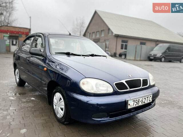 Синий Дэу Ланос, объемом двигателя 1.5 л и пробегом 122 тыс. км за 2299 $, фото 11 на Automoto.ua