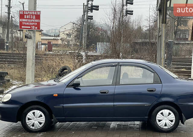 Синий Дэу Ланос, объемом двигателя 1.5 л и пробегом 122 тыс. км за 2299 $, фото 14 на Automoto.ua