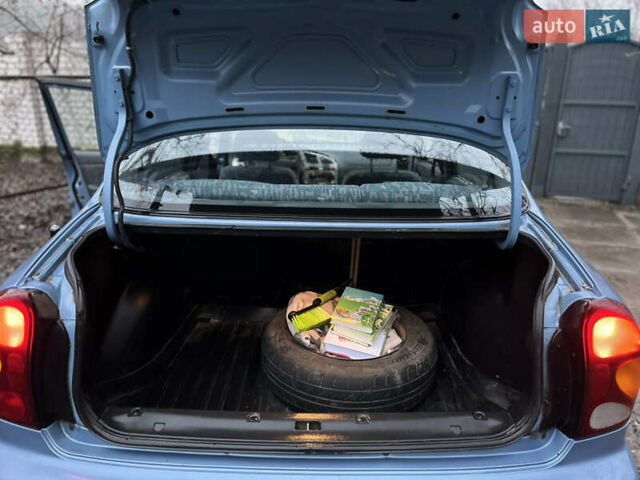 Синий Дэу Ланос, объемом двигателя 1.6 л и пробегом 107 тыс. км за 2999 $, фото 26 на Automoto.ua