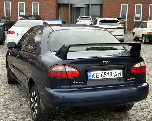 Синий Дэу Ланос, объемом двигателя 1.5 л и пробегом 180 тыс. км за 2500 $, фото 11 на Automoto.ua