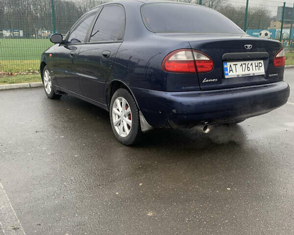 Синий Дэу Ланос, объемом двигателя 1.5 л и пробегом 329 тыс. км за 2400 $, фото 1 на Automoto.ua