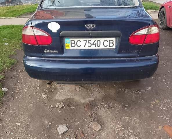 Синій Деу Ланос, об'ємом двигуна 1.5 л та пробігом 189 тис. км за 2000 $, фото 1 на Automoto.ua
