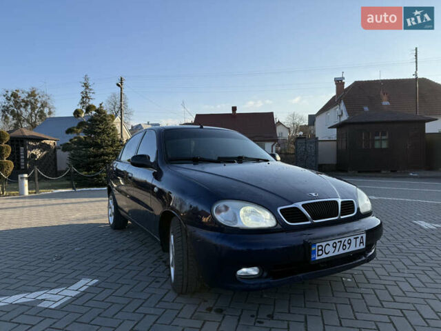 Синий Дэу Ланос, объемом двигателя 1.35 л и пробегом 222 тыс. км за 1699 $, фото 9 на Automoto.ua