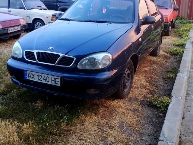 Синий Дэу Ланос, объемом двигателя 1.5 л и пробегом 0 тыс. км за 1700 $, фото 1 на Automoto.ua