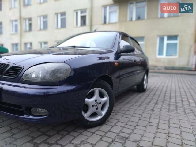Синий Дэу Ланос, объемом двигателя 1.5 л и пробегом 300 тыс. км за 2700 $, фото 12 на Automoto.ua