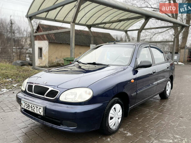 Синий Дэу Ланос, объемом двигателя 1.5 л и пробегом 122 тыс. км за 2299 $, фото 5 на Automoto.ua