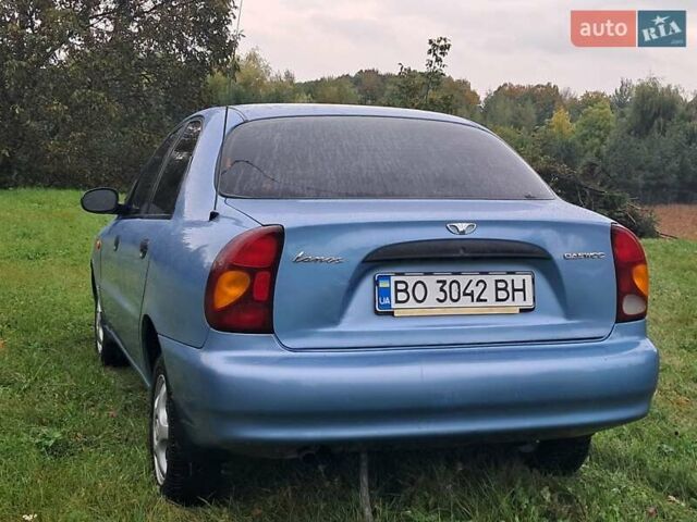 Синий Дэу Ланос, объемом двигателя 1.6 л и пробегом 175 тыс. км за 2350 $, фото 11 на Automoto.ua