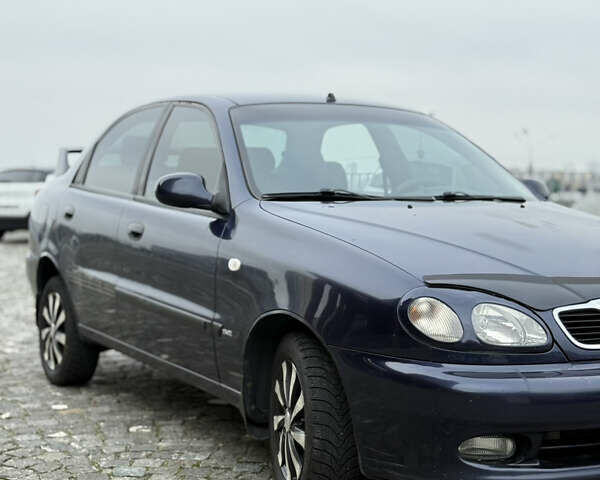 Синий Дэу Ланос, объемом двигателя 1.5 л и пробегом 180 тыс. км за 2500 $, фото 6 на Automoto.ua