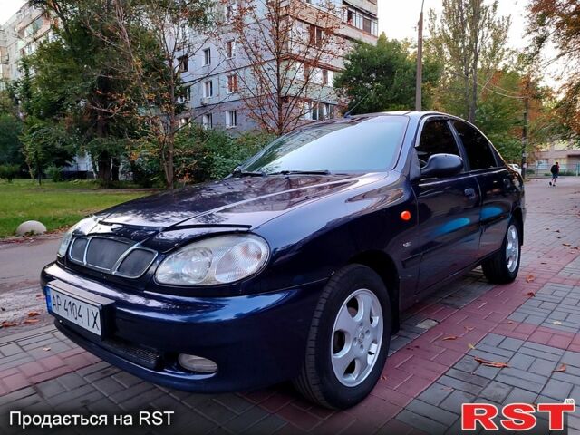 Синий Дэу Ланос, объемом двигателя 1.5 л и пробегом 143 тыс. км за 3100 $, фото 1 на Automoto.ua