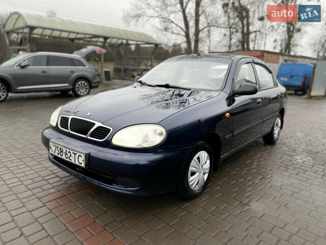 Синий Дэу Ланос, объемом двигателя 1.5 л и пробегом 122 тыс. км за 2299 $, фото 3 на Automoto.ua