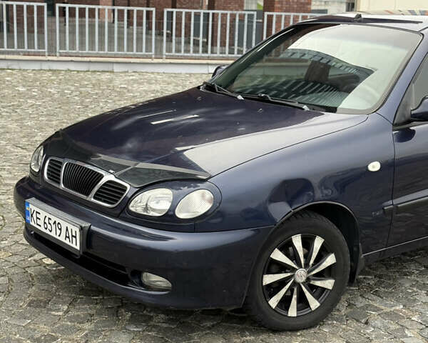 Синий Дэу Ланос, объемом двигателя 1.5 л и пробегом 180 тыс. км за 2500 $, фото 1 на Automoto.ua