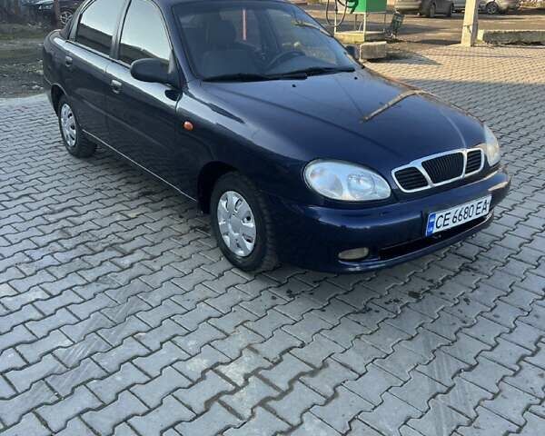 Дэу Ланос 2003 в Черновцах на Automoto.ua Синий Дэу Ланос, объемом двигателя 1.5 л и пробегом 187 тыс. км за 2400 $, фото 6 на Automoto.ua