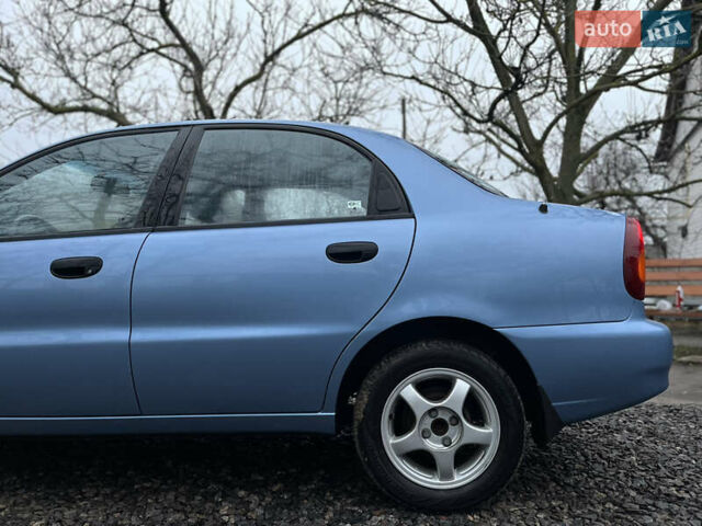Синий Дэу Ланос, объемом двигателя 1.6 л и пробегом 107 тыс. км за 2999 $, фото 11 на Automoto.ua
