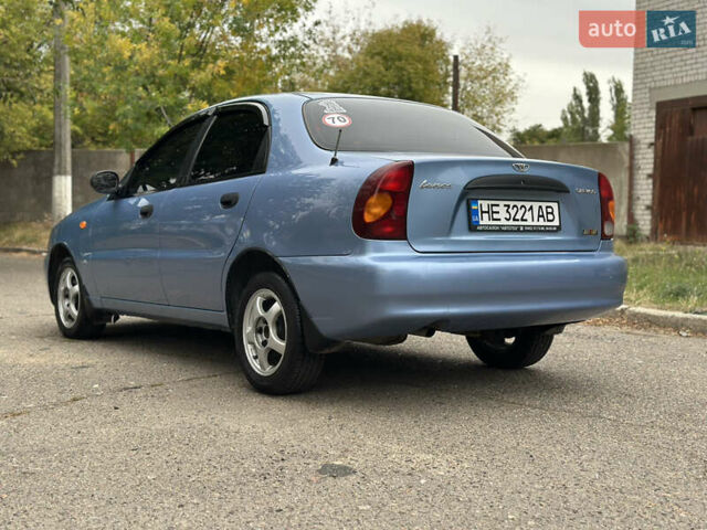 Синій Деу Ланос, об'ємом двигуна 1.6 л та пробігом 115 тис. км за 3500 $, фото 3 на Automoto.ua