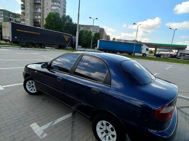 Синий Дэу Ланос, объемом двигателя 1.5 л и пробегом 94 тыс. км за 2800 $, фото 4 на Automoto.ua