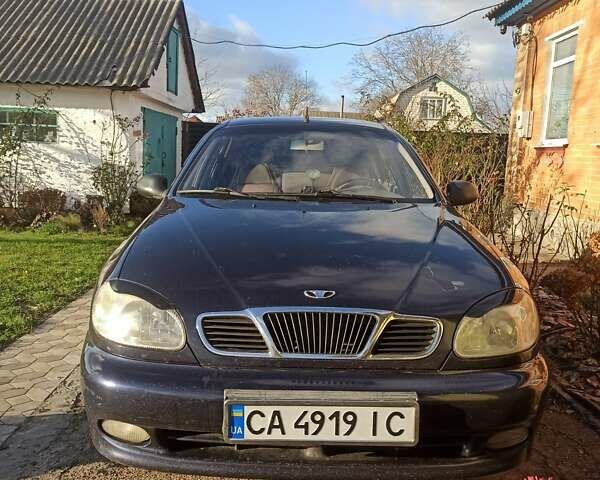 Синий Дэу Ланос, объемом двигателя 1.5 л и пробегом 152 тыс. км за 3000 $, фото 9 на Automoto.ua