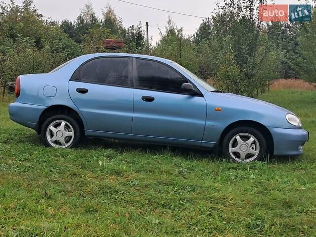 Синий Дэу Ланос, объемом двигателя 1.6 л и пробегом 175 тыс. км за 2350 $, фото 18 на Automoto.ua
