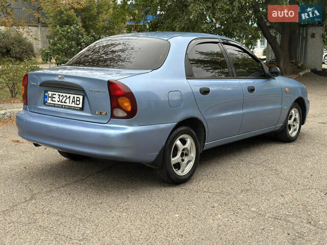 Синій Деу Ланос, об'ємом двигуна 1.6 л та пробігом 115 тис. км за 3500 $, фото 2 на Automoto.ua