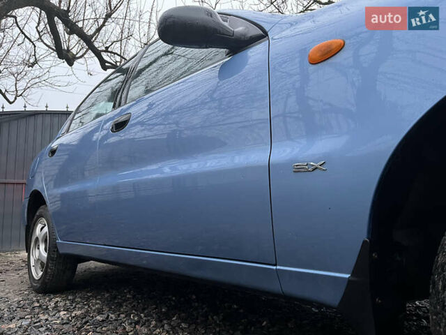 Синий Дэу Ланос, объемом двигателя 1.6 л и пробегом 107 тыс. км за 2999 $, фото 7 на Automoto.ua