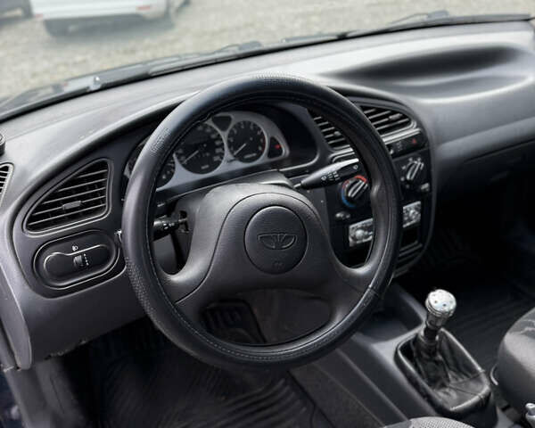 Синий Дэу Ланос, объемом двигателя 1.5 л и пробегом 180 тыс. км за 2500 $, фото 17 на Automoto.ua