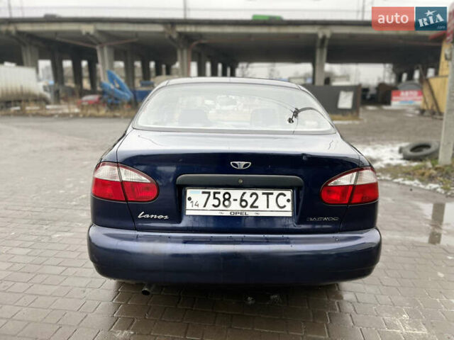 Синий Дэу Ланос, объемом двигателя 1.5 л и пробегом 122 тыс. км за 2299 $, фото 8 на Automoto.ua